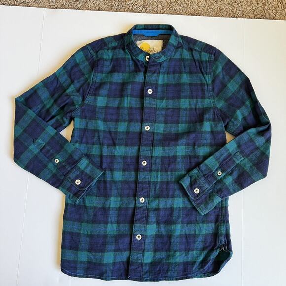 Mini Boden Flannel Shirt 9-10 - Picture 2 of 7
